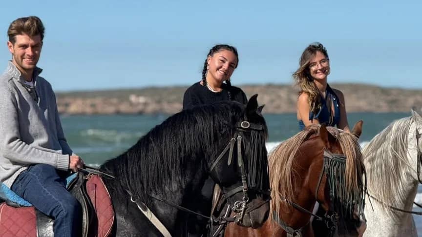 Paseo a caballo de 2h durante el día en Esauira