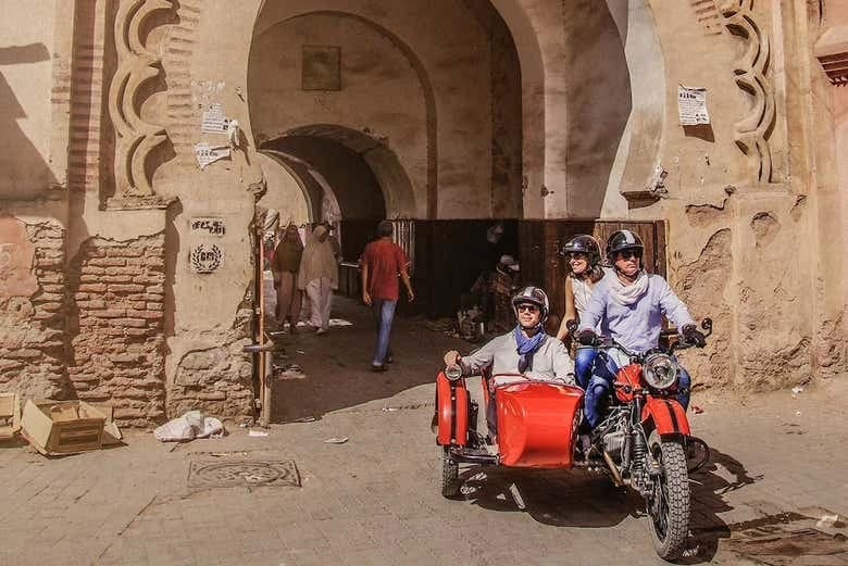 Marrakech Motorcycle with Sidecar Private Tour - Image 1
