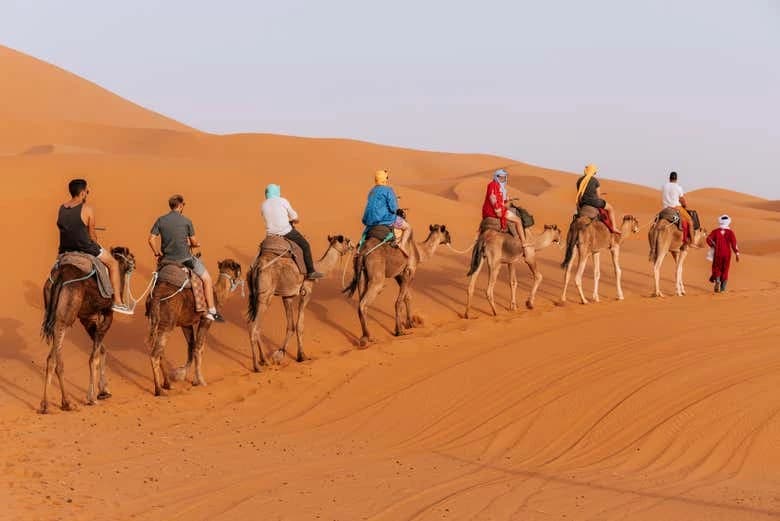 Sunrise or Sunset in the Merzouga Desert - Image 6