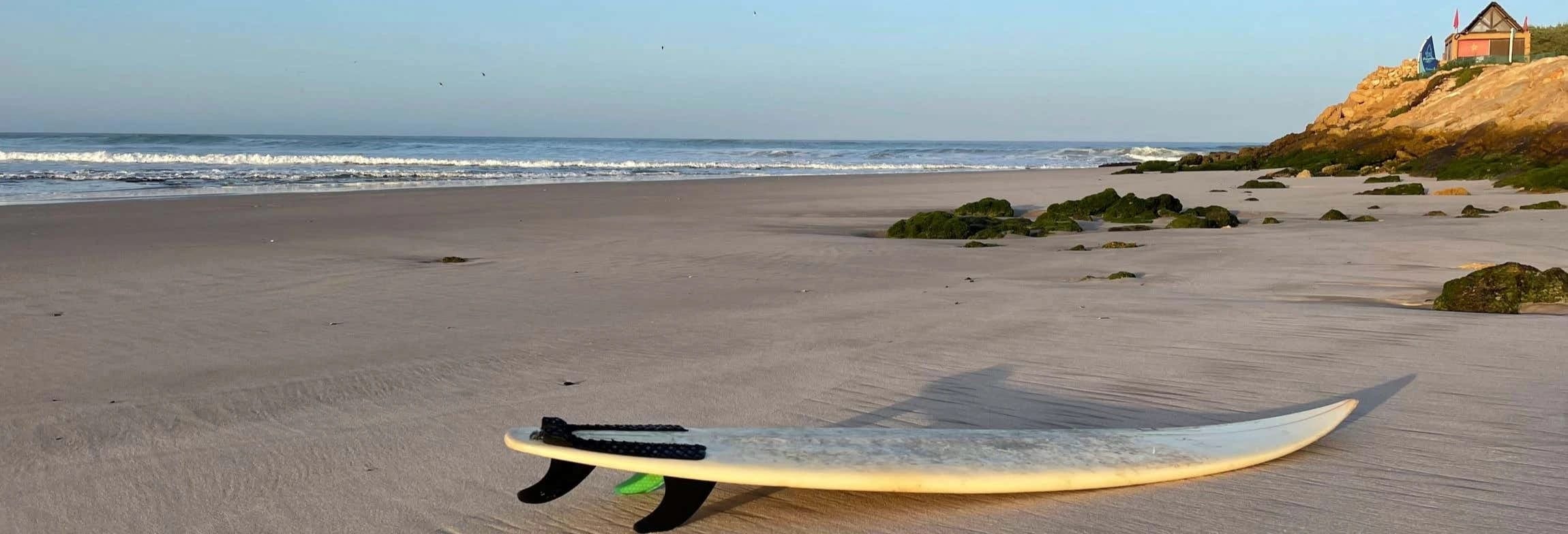 Clase de surf en Dakhla