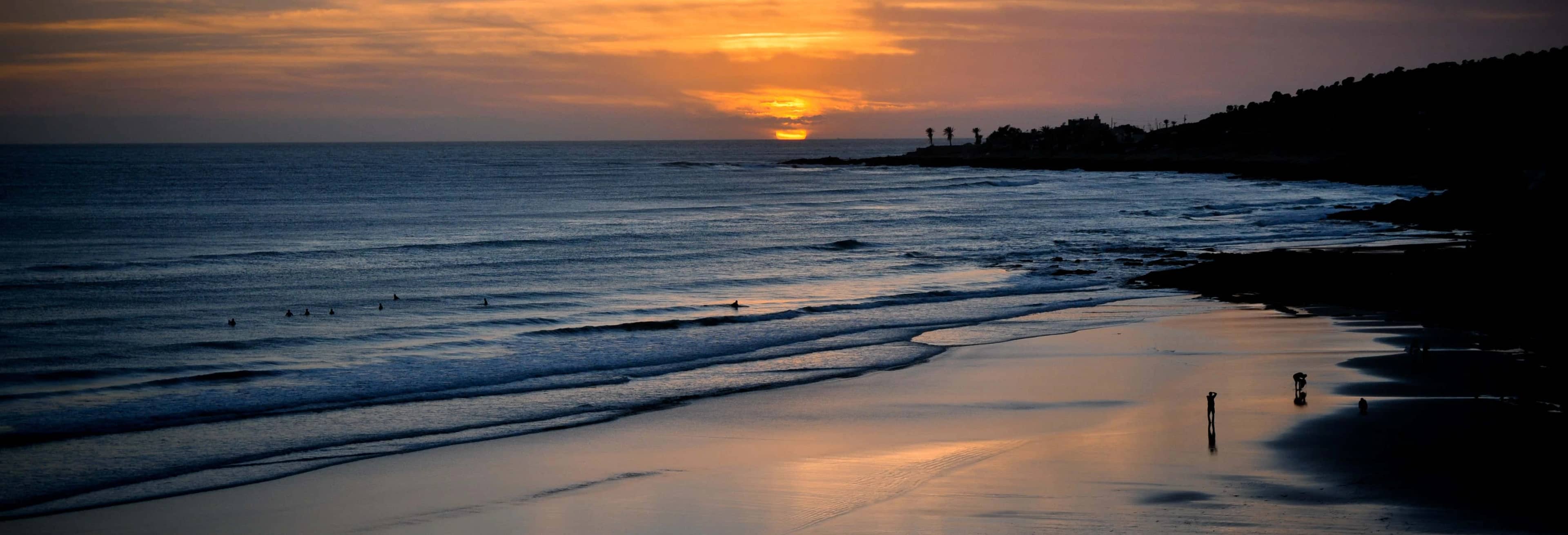 Sunset in Taghazout